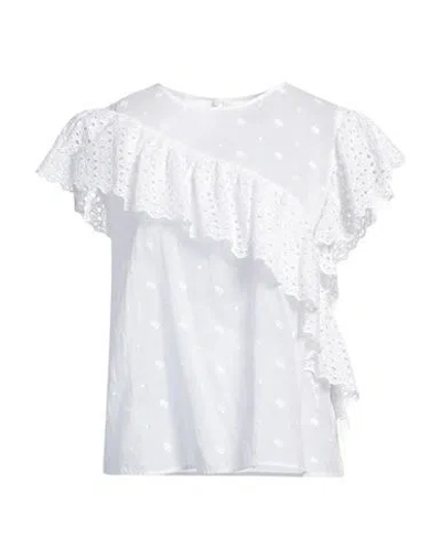 Isabel Marant Étoile Marant Étoile Woman Top White Size 10 Cotton