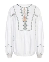 Isabel Marant Étoile Silekia Cotton Blouse In White