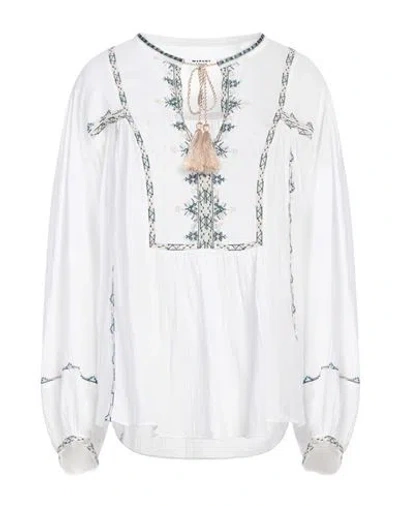 Isabel Marant Étoile Silekia Cotton Blouse In White