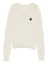 Isabel Marant Étoile Marant Etoile Women Abelle Wool And Cotton Jumper In Neutral