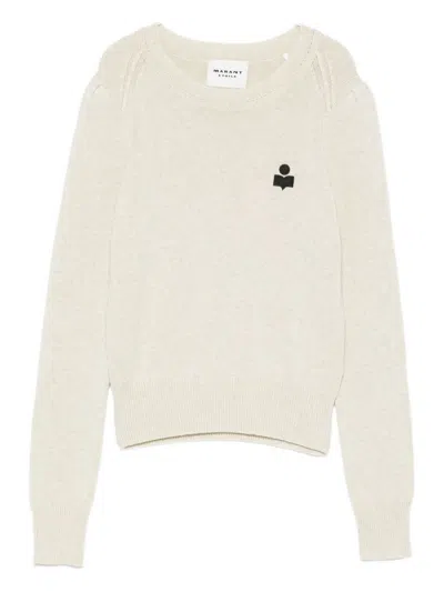 ISABEL MARANT ÉTOILE MARANT ETOILE WOMEN ABELLE WOOL AND COTTON JUMPER