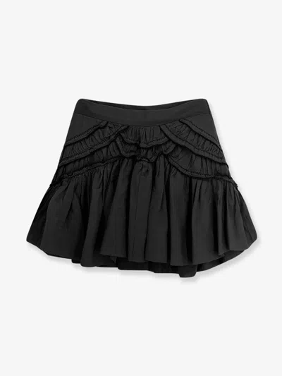 Isabel Marant Étoile Marant Etoile Women Ceola Cotton Blend Miniskirt In Black