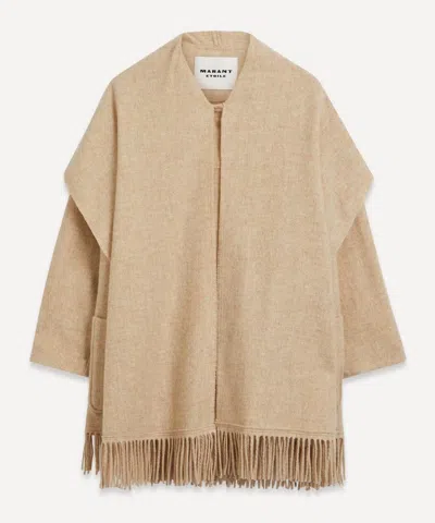 Isabel Marant Étoile Marant Etoile Women's Faty Fringed Scarf Coat