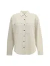 Isabel Marant Étoile Raquel Double-pocket Button-front Shirt In White