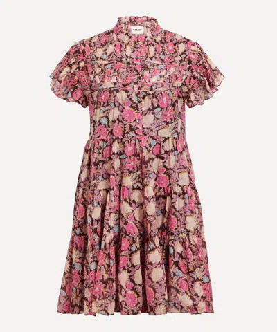 Isabel Marant Étoile Marant Etoile Women's Lanikaye Printed Cotton Voile Mini Dress