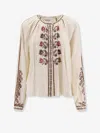Isabel Marant Étoile Marant Etoile Women Lynne Biologic Cotton Shirt In Neutral