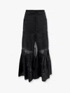 Isabel Marant Étoile Marant Etoile Women Marant Etoile Black Skirts In White