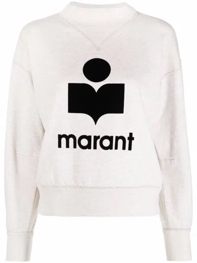 ISABEL MARANT ÉTOILE MARANT ETOILE WOMEN MOBY LOGO COTTON SWEATSHIRT