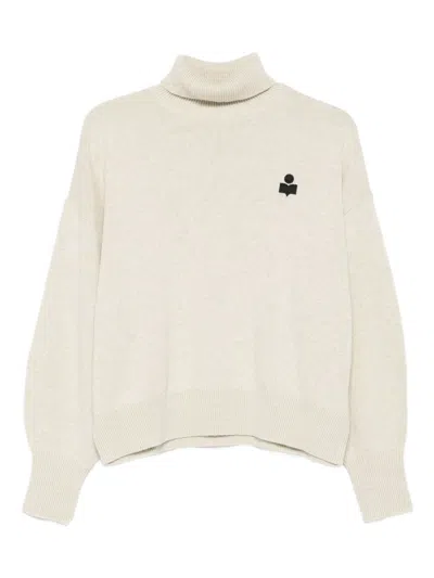 Isabel Marant Étoile Marant Etoile Women Nasha Cotton And Wool Jumper In Neutral