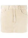 Isabel Marant Étoile Rania Corduroy Miniskirt In Multicolor