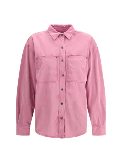 Isabel Marant Étoile Marant Etoile Women Raquel Shirt In Pink