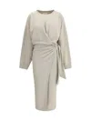 Isabel Marant Étoile Dress Isabel Marant Etoile Woman Color Ecru In Multi