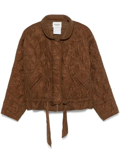 Isabel Marant Étoile Marant Etoile Zakiane Jacket In Brown