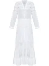 Isabel Marant Étoile Isabel Marant Etoile Women White Cotton Daniva Dress In 20wh White