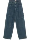 Isabel Marant Étoile Marant Étoile Ophra Jeans In 30fb Fadedblue
