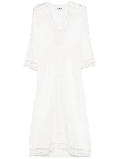 Isabel Marant Étoile Veona Long Dress In White