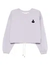 Isabel Marant Étoile Marant Etoile Women Margo Cotton Sweatshirt In White