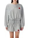 Isabel Marant Étoile Isabel Marant Etoile Margo Cropped Hoodie In Grey