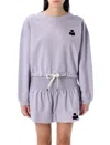 Isabel Marant Étoile Marant Etoile Women Margo Cotton Sweatshirt In Purple