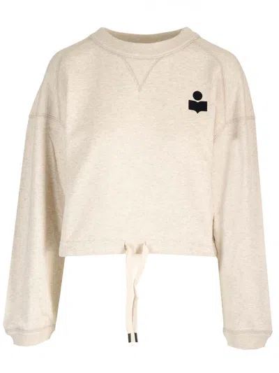 ISABEL MARANT ÉTOILE MARGO CROPPED SWEATSHIRT
