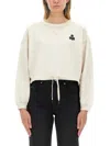 Isabel Marant Étoile Sweatshirt Isabel Marant Etoile Woman Color Beige In Powder