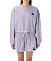 Isabel Marant Étoile Marant Etoile Women Margo Cotton Sweatshirt In Violet