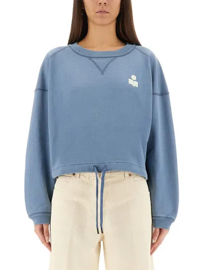 ISABEL MARANT ÉTOILE ISABEL MARANT ÉTOILE "MARGO" SWEATSHIRT WITH LOGO