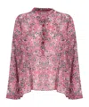 ISABEL MARANT ÉTOILE MARIA ABSTRACT-PRINT BLOUSE