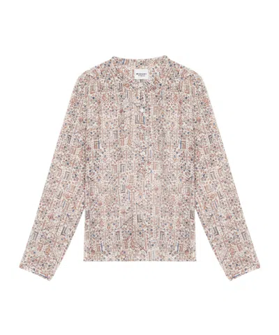 Isabel Marant Étoile Maria Blouse In Neutral