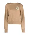 Isabel Marant Étoile Marant Etoile Women Marisans Crewneck Sweater In Nude