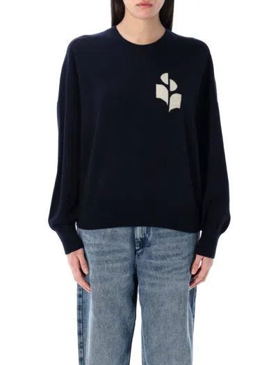 Isabel Marant Étoile Marisans Logo-intarsia Jumper In Black