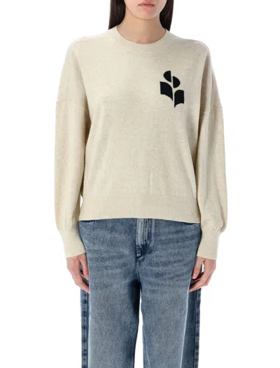 ISABEL MARANT ÉTOILE ISABEL MARANT ÉTOILE MARISANS RELAXED-FIT COTTON-WOOL BLEND SWEATER