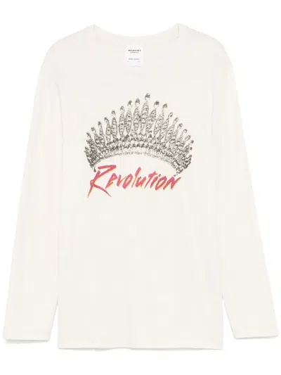 Isabel Marant Étoile Martine T-shirt In Neutral
