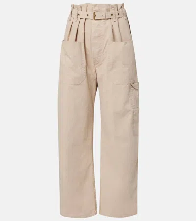 ISABEL MARANT ÉTOILE MATHILDA COTTON CARGO PANTS