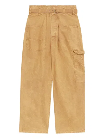 Isabel Marant Étoile Mathilda Trousers In Yellow