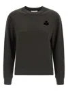 Isabel Marant Étoile Maurine Cotton Sweatshirt In Brown