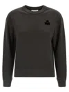 Isabel Marant Étoile Maurine Cotton Sweatshirt In Black
