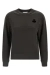 Isabel Marant Étoile Maurine Cotton Sweatshirt In Black