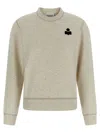 Isabel Marant Étoile Maurine Crew-neck Sweatshirt In Neutral