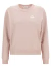 Isabel Marant Étoile 'maurine' Crew Neck Sweatshirt In Pink