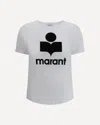 Shop Isabel Marant Étoile Maxi Logo T-shirt