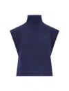 Isabel Marant Étoile Isabel Marant Etoile 'megan' Navy Alpaca Blend Vest