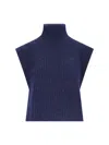 Isabel Marant Étoile Isabel Marant Etoile 'megan' Navy Alpaca Blend Vest