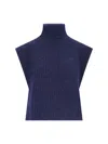 Isabel Marant Étoile Isabel Marant Etoile 'megan' Navy Alpaca Blend Vest