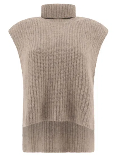 Isabel Marant Étoile Megan Knitwear Grey In Beige