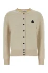 Isabel Marant Étoile Isabel Marant Etoile Melange Cream Cotton Blend Mona Cardigan In Neutral