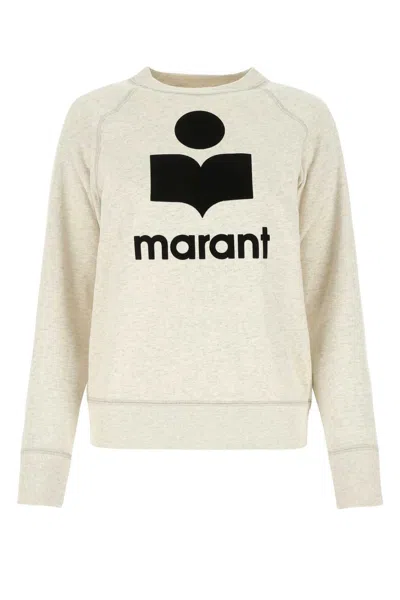 Isabel Marant Étoile Isabel Marant Etoile Melange Sand Cotton-blend Milly Sweatshirt In Beige O Tan