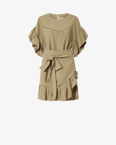 Isabel Marant Étoile Melicia Dress In Green