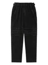 Isabel Marant Étoile Mellya Ruffled-detail Trousers In Black