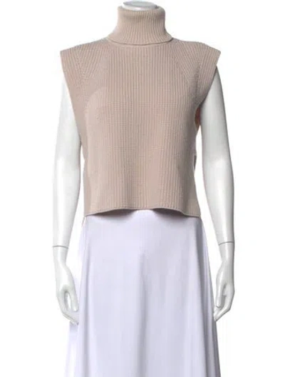 Pre-owned Isabel Marant Étoile Merino Wool Turtleneck Sweater In Pink